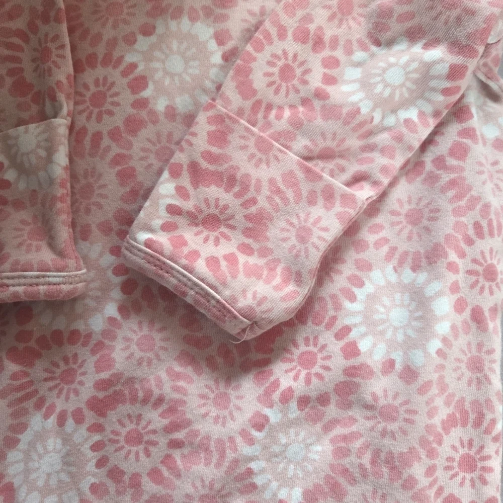 aden + anais Pink/White Floral Baby Gown-0-3Mos EUC